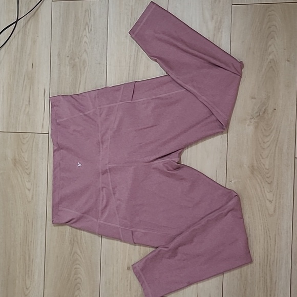 Old Navy Cloud Pink High-Waisted Leggings Size L - Picture 4 of 6